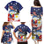 Filipino American History Month Family Matching Puletasi and Hawaiian Shirt USA Eagle and Philippines Coat of Arms Symbol with National Flag - Wonder Print Shop