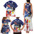 Filipino American History Month Family Matching Tank Maxi Dress and Hawaiian Shirt USA Eagle and Philippines Coat of Arms Symbol with National Flag - Wonder Print Shop