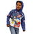 Filipino American History Month Kid Hoodie USA Eagle and Philippines Coat of Arms Symbol with National Flag - Wonder Print Shop