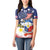 Filipino American History Month Women Polo Shirt USA Eagle and Philippines Coat of Arms Symbol with National Flag