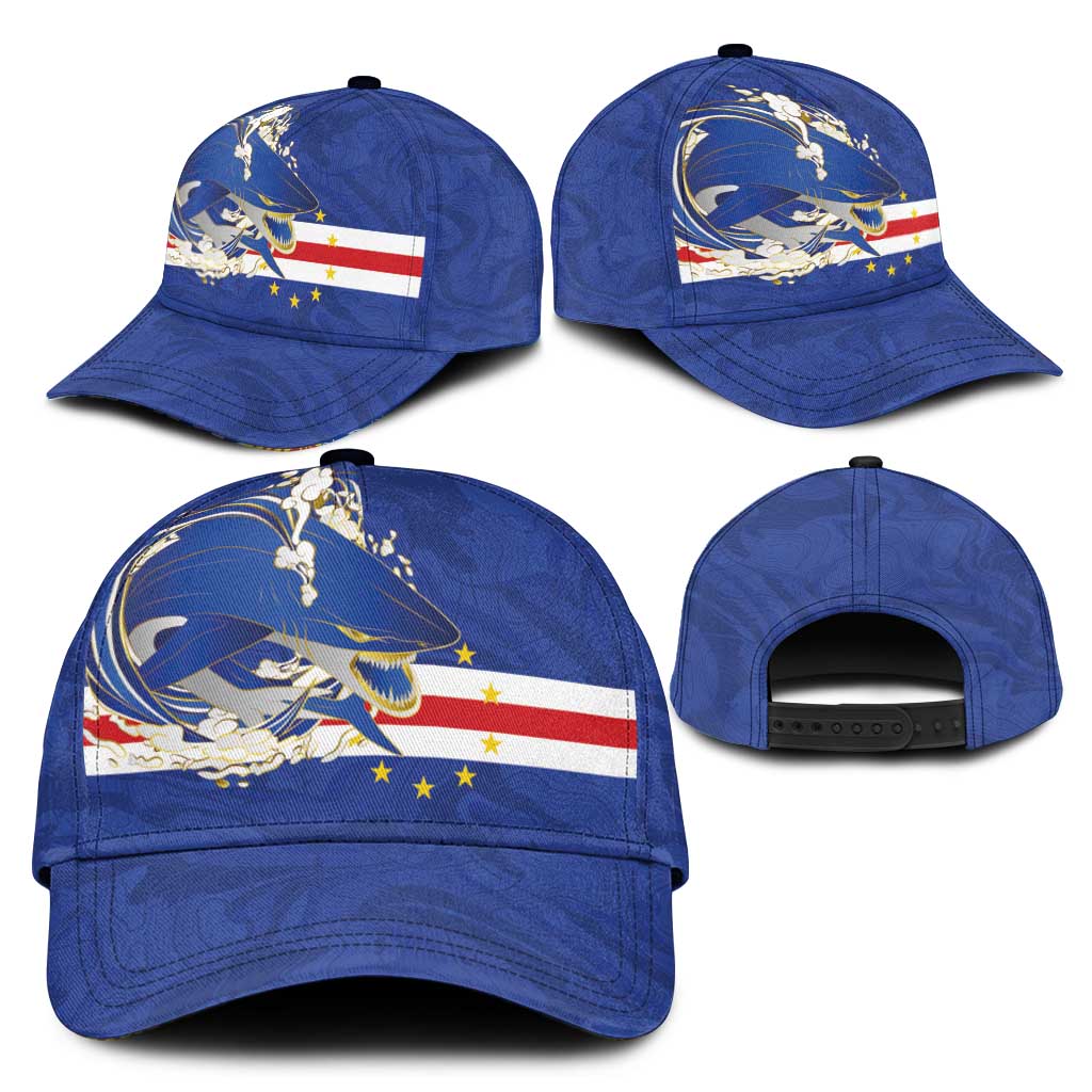 Cape Verde National Football Classic Cap Glory Blue Sharks - Wonder Print Shop