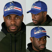 Cape Verde National Football Classic Cap Glory Blue Sharks - Wonder Print Shop