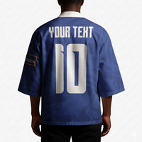 Custom Cape Verde National Football Kimono Glory Blue Sharks - Wonder Print Shop