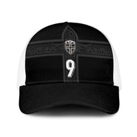 Custom Norway Football Baseball Net Cap Cross Nordic Knot Pattern