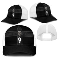 Custom Norway Football Baseball Net Cap Cross Nordic Knot Pattern
