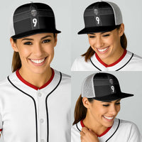 Custom Norway Football Baseball Net Cap Cross Nordic Knot Pattern
