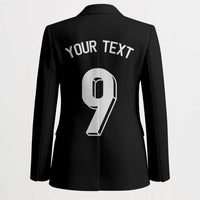 Custom Norway Football Blazer Cross Nordic Knot Pattern