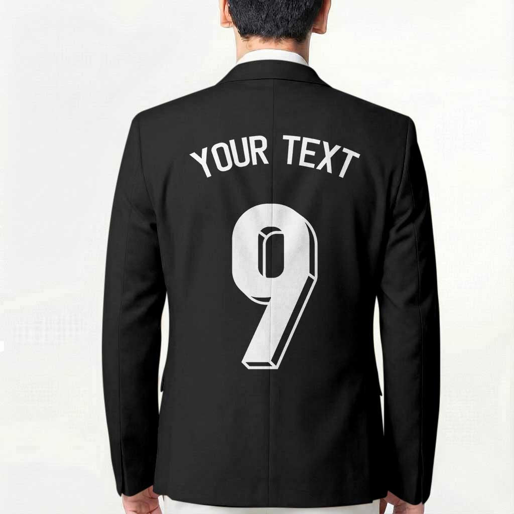 Custom Norway Football Blazer Cross Nordic Knot Pattern