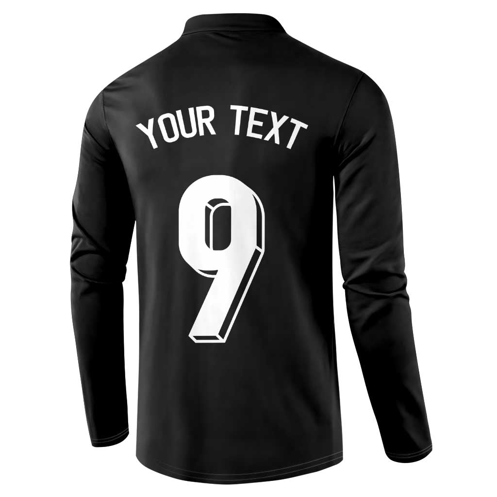 Custom Norway Football Button Sweatshirt Cross Nordic Knot Pattern