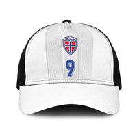 Custom Norway Football Baseball Net Cap Nordic Knot Pattern