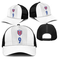 Custom Norway Football Baseball Net Cap Nordic Knot Pattern