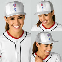 Custom Norway Football Baseball Net Cap Nordic Knot Pattern