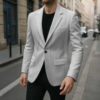 Custom Norway Football Blazer Nordic Knot Pattern