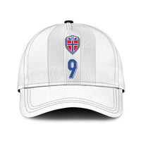 Custom Norway Football Classic Cap Nordic Knot Pattern