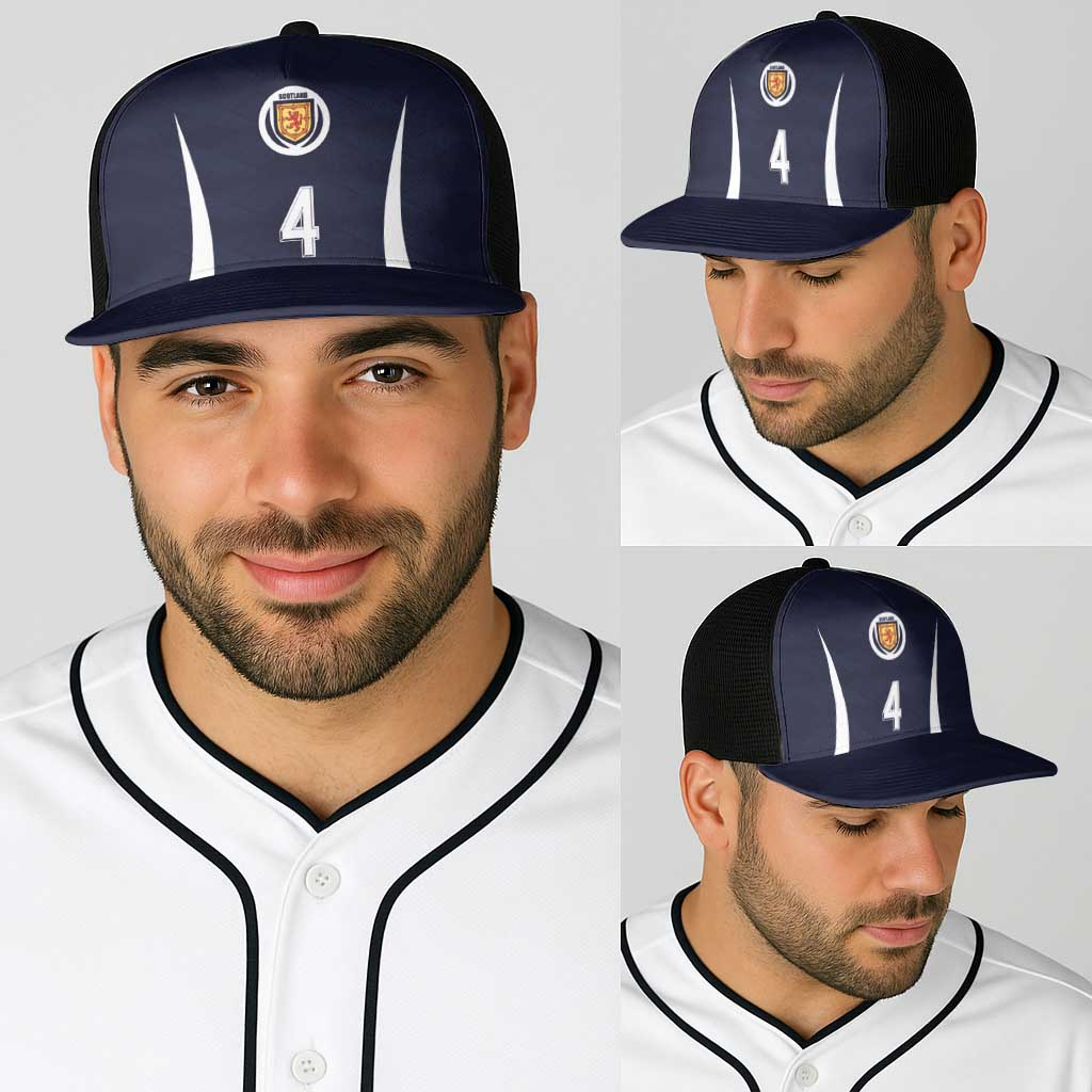 Custom Scotland Football Baseball Net Cap Glory 2026
