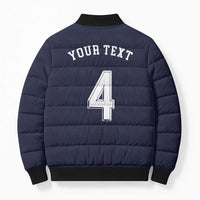 Custom Scotland Football Bomber Puffer Jacket Glory 2026