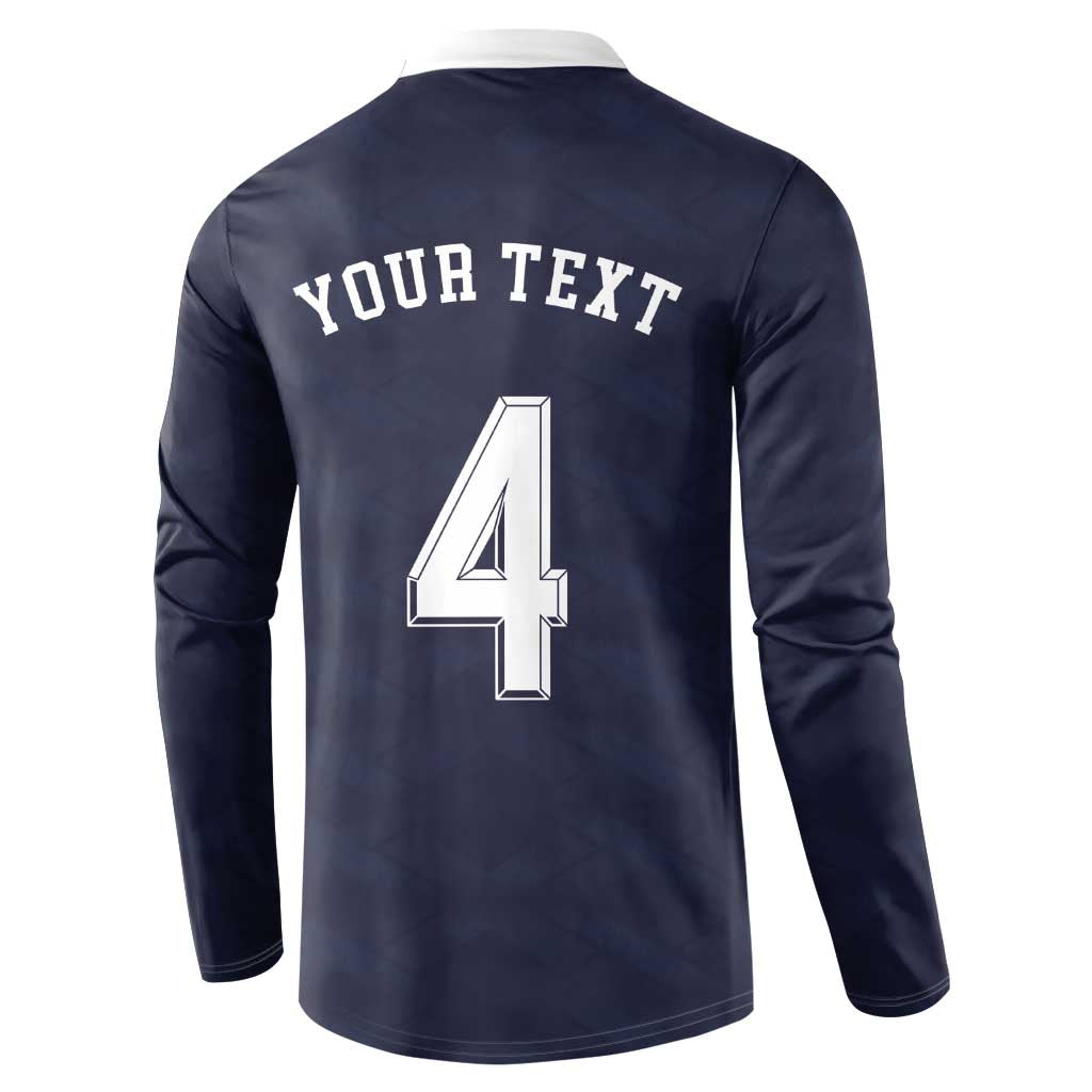 Custom Scotland Football Button Sweatshirt Glory 2026