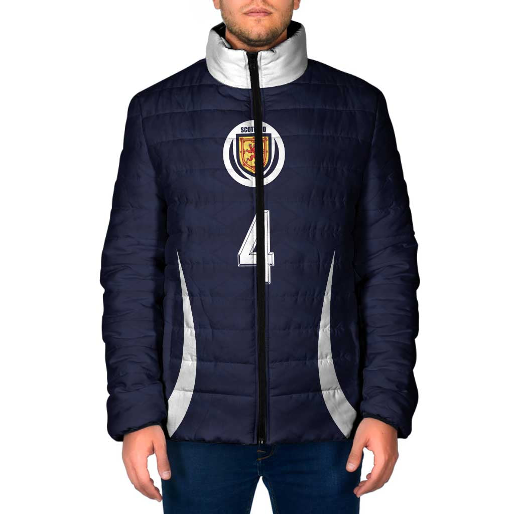 Custom Scotland Football Padded Jacket Glory 2026