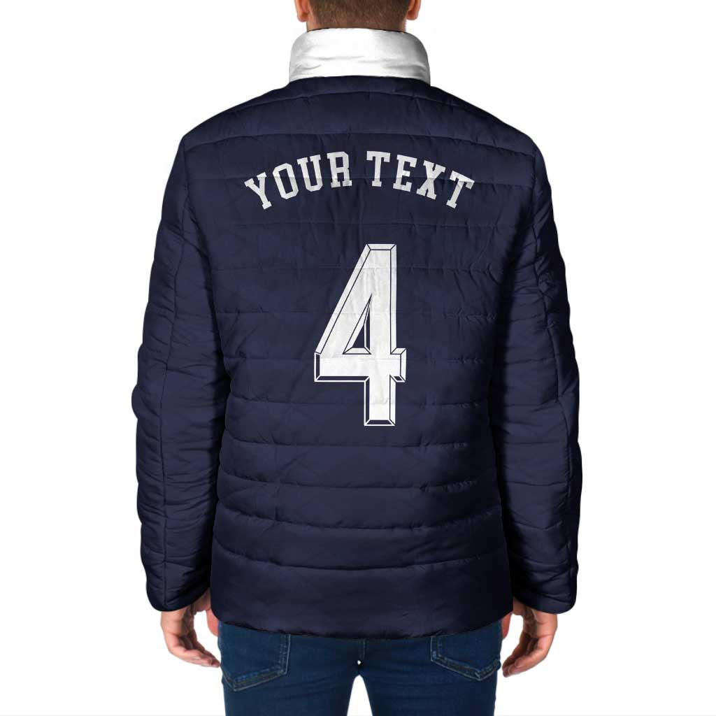 Custom Scotland Football Padded Jacket Glory 2026