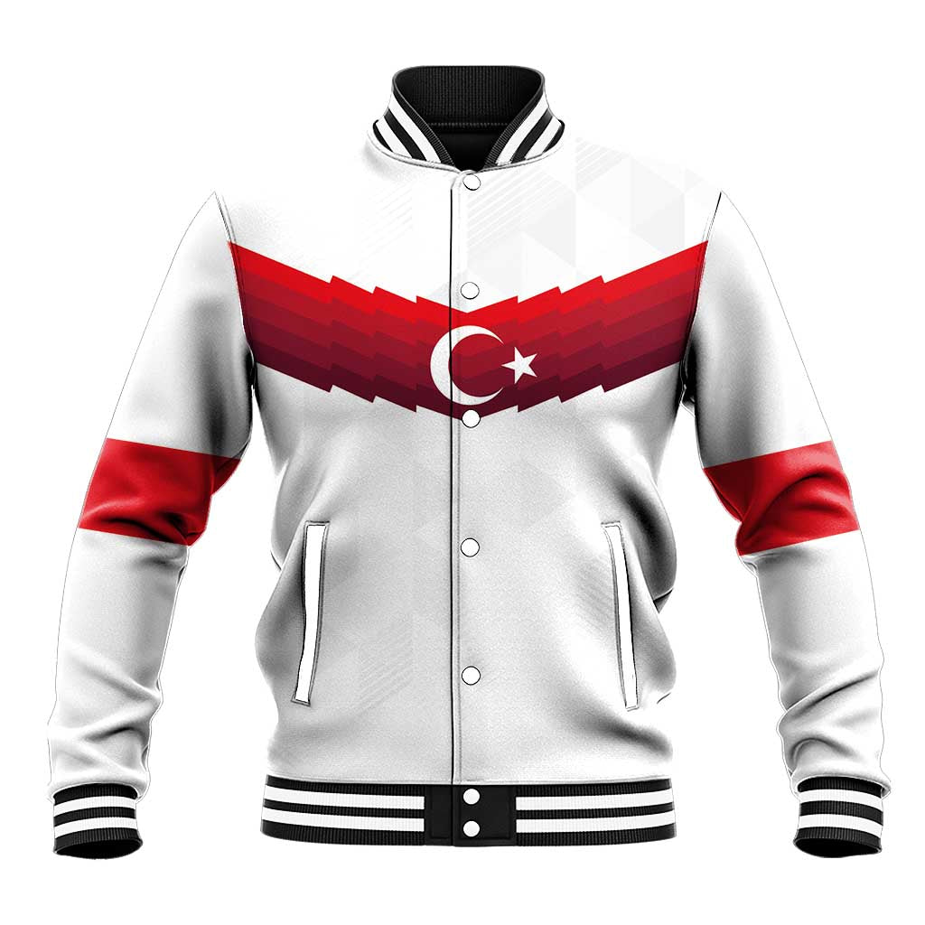 Turkey Football 2024 Go Champion Baseball Jacket - Wonder Print Shop