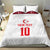 Turkey Football 2024 Go Champion Bedding Set - Wonder Print Shop