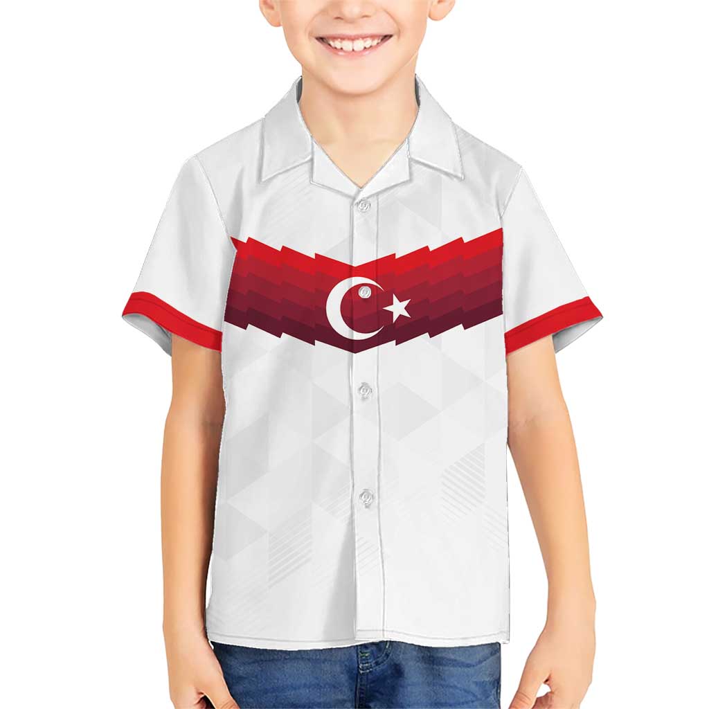 Turkey Football 2024 Go Champion Kid Hawaiian Shirt - Wonder Print Shop