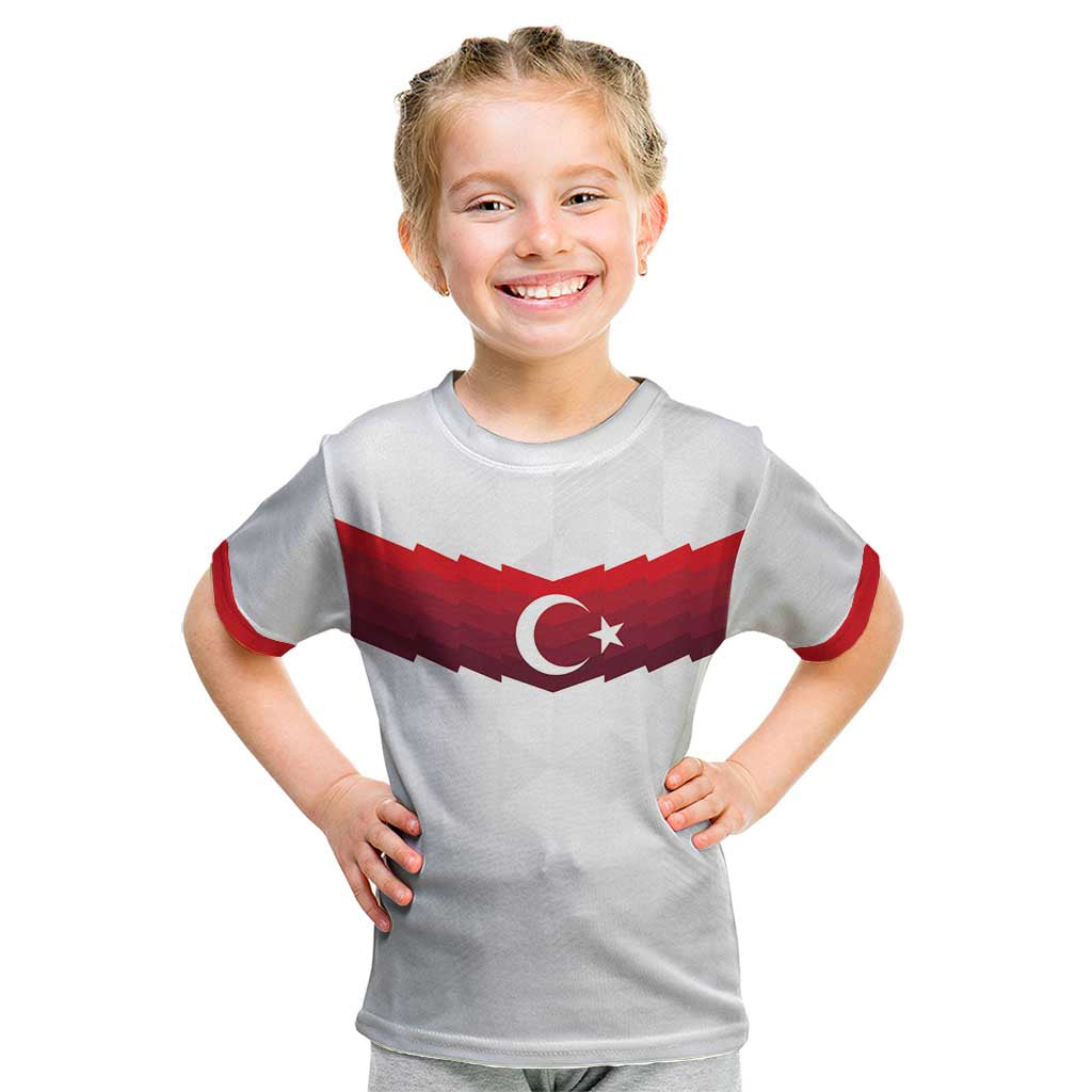 Turkey Football 2024 Go Champion Kid T Shirt - Wonder Print Shop