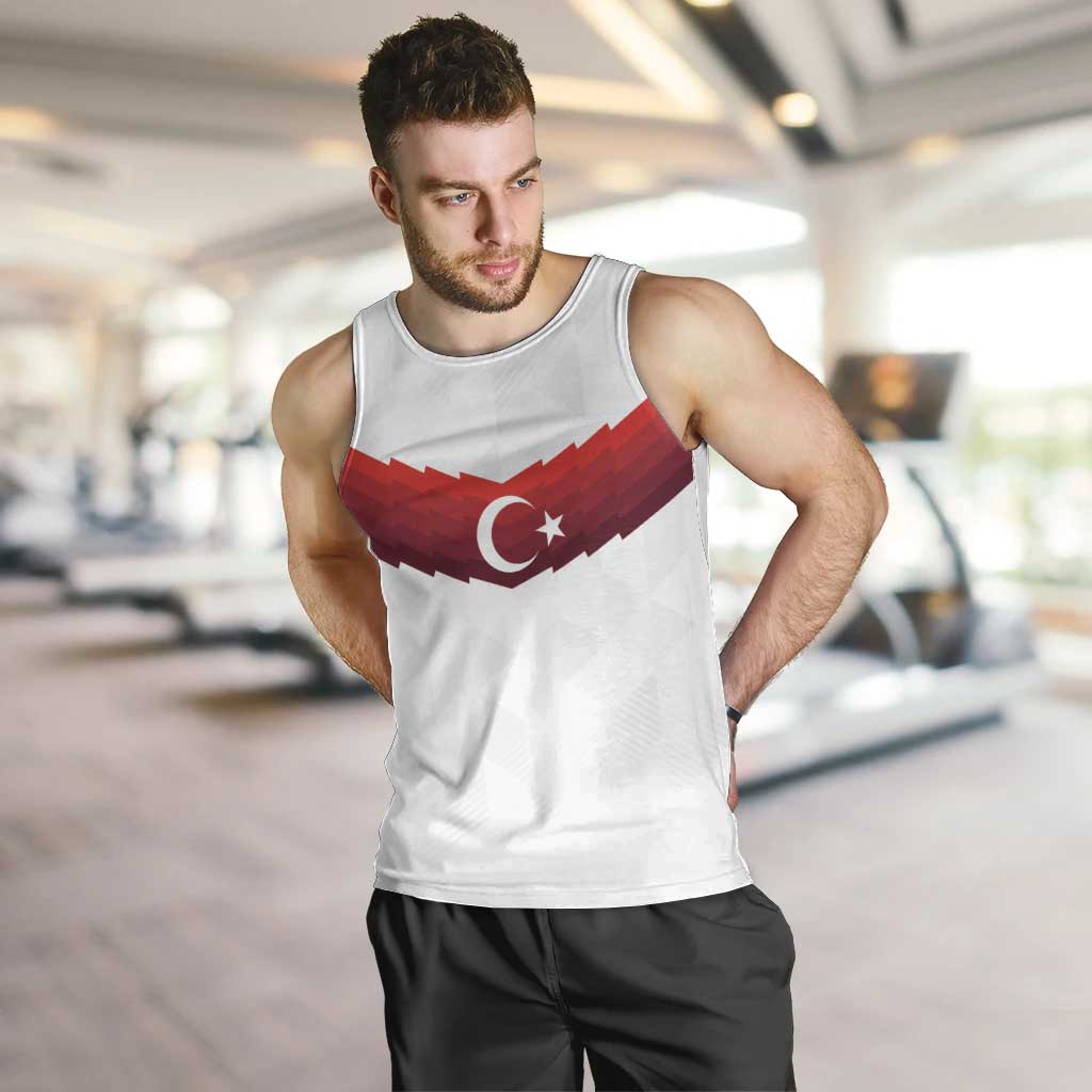 Turkey Football 2024 Go Champion Men Tank Top - Wonder Print Shop