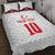 Turkey Football 2024 Go Champion Quilt Bed Set - Wonder Print Shop