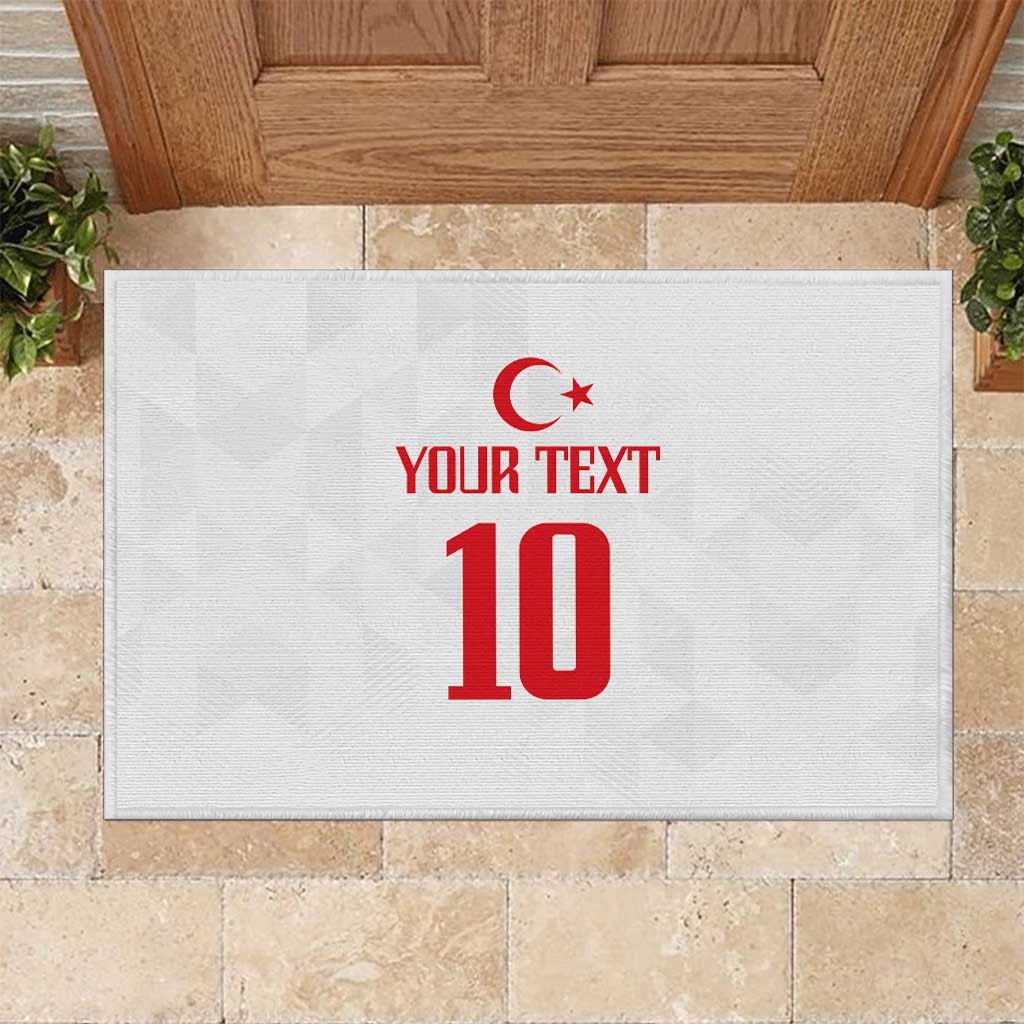 Turkey Football 2024 Go Champion Rubber Doormat - Wonder Print Shop