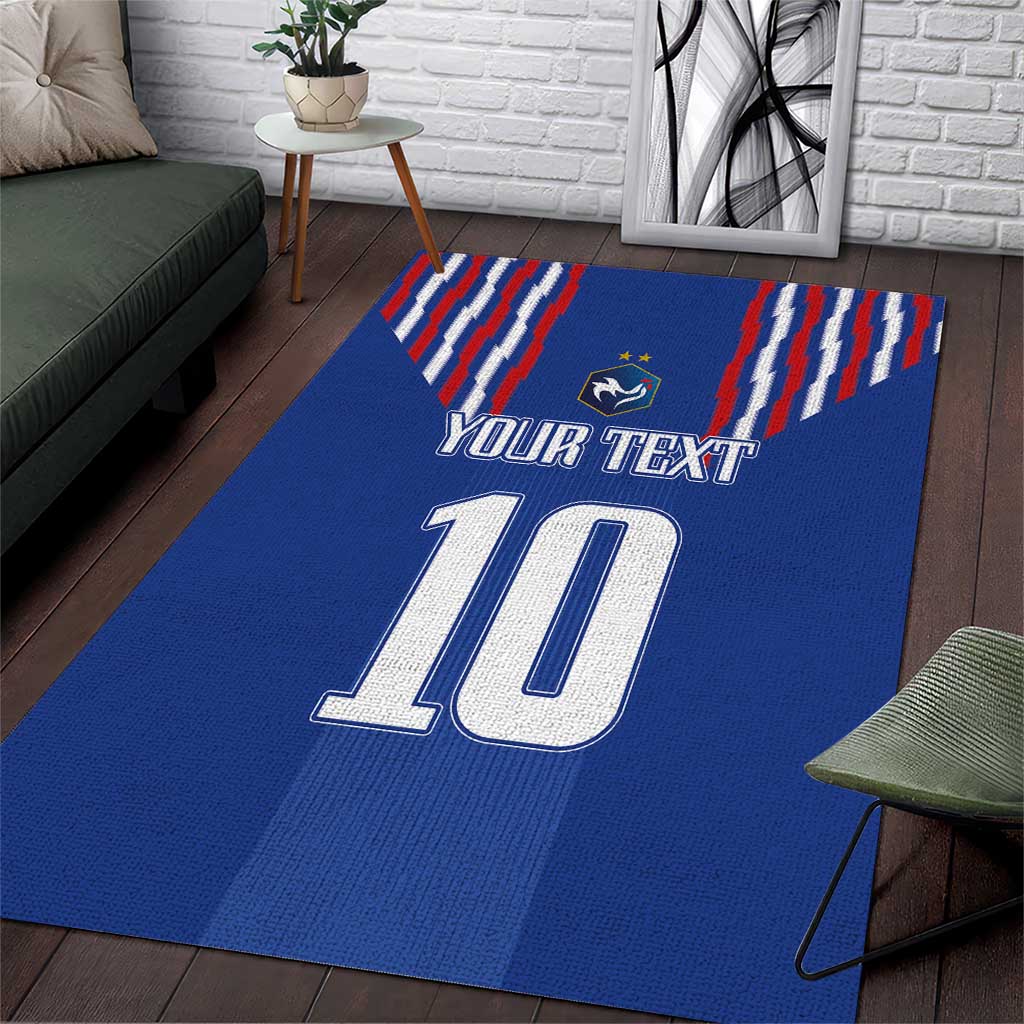 France Football 2024 Go Champion Area Rug - Wonder Print Shop