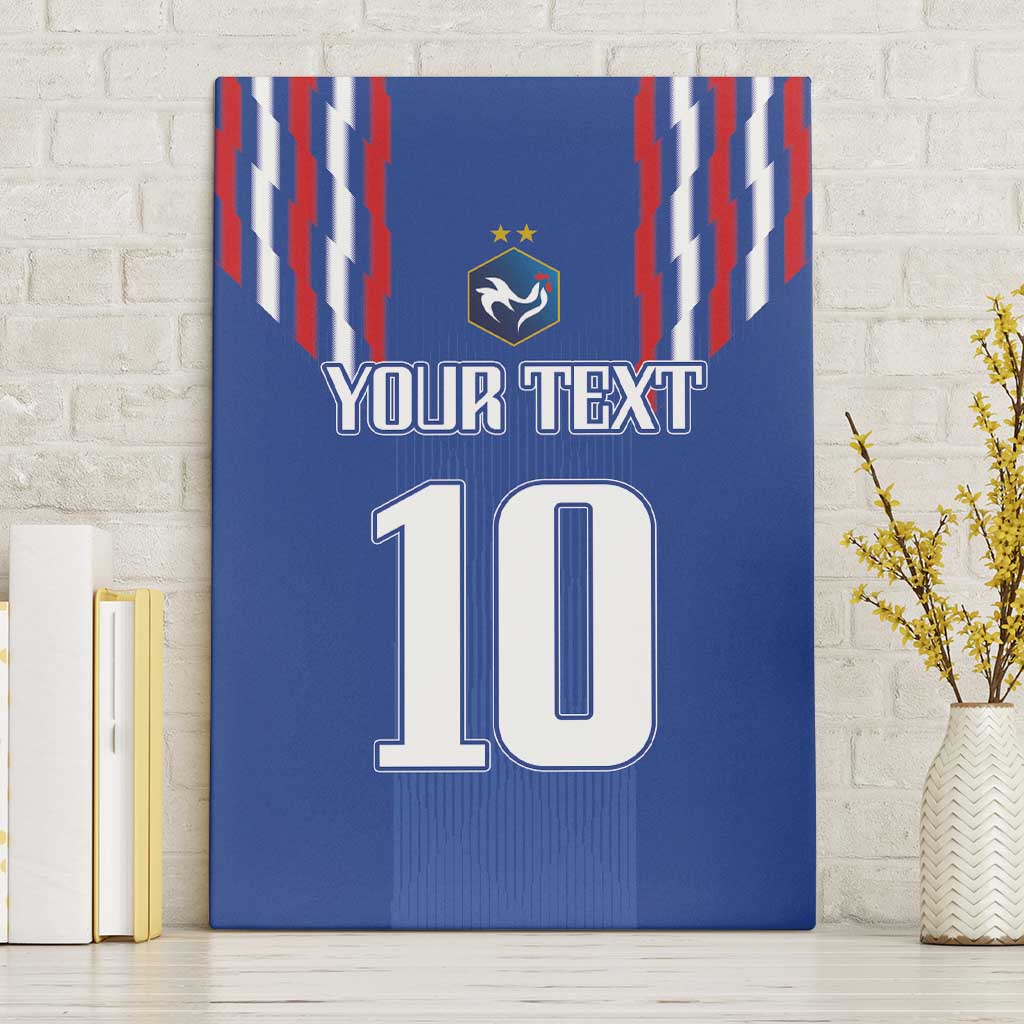 France Football 2024 Go Champion Canvas Wall Art - Wonder Print Shop