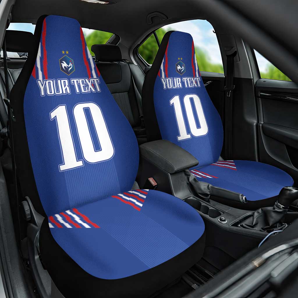 France Football 2024 Go Champion Car Seat Cover - Wonder Print Shop