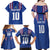 France Football 2024 Go Champion Family Matching Off Shoulder Maxi Dress and Hawaiian Shirt - Wonder Print Shop