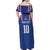 France Football 2024 Go Champion Family Matching Off Shoulder Maxi Dress and Hawaiian Shirt - Wonder Print Shop