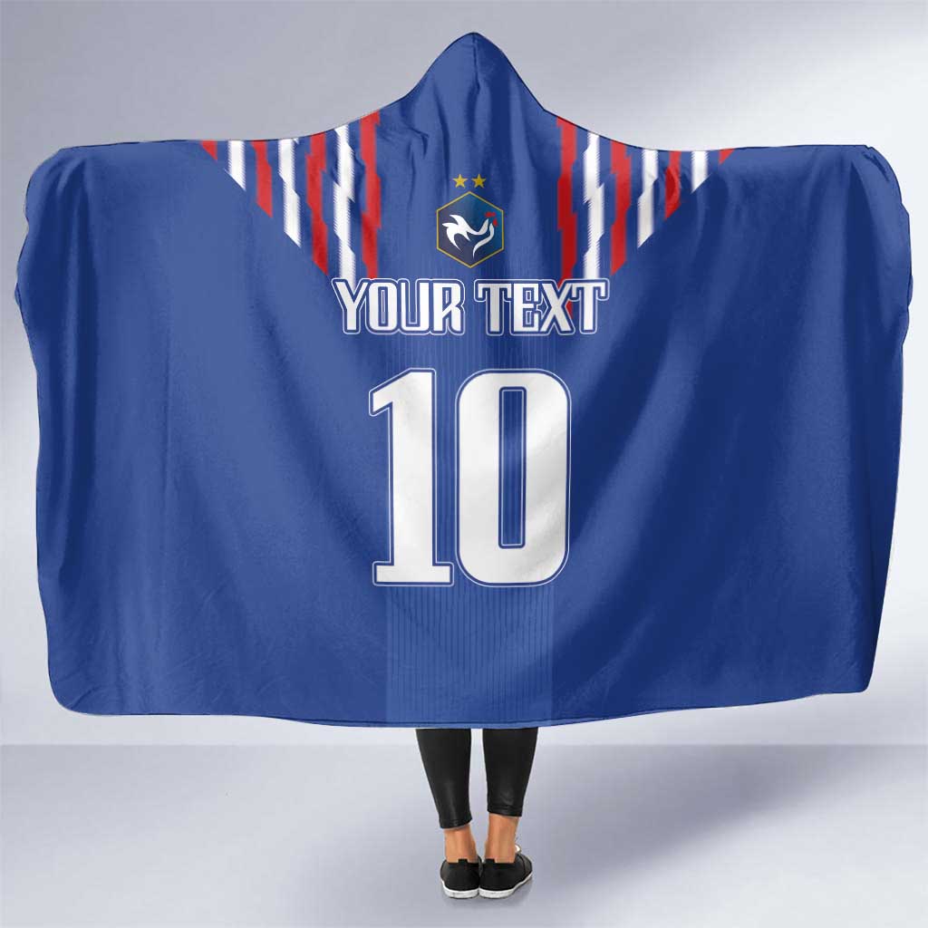 France Football 2024 Go Champion Hooded Blanket