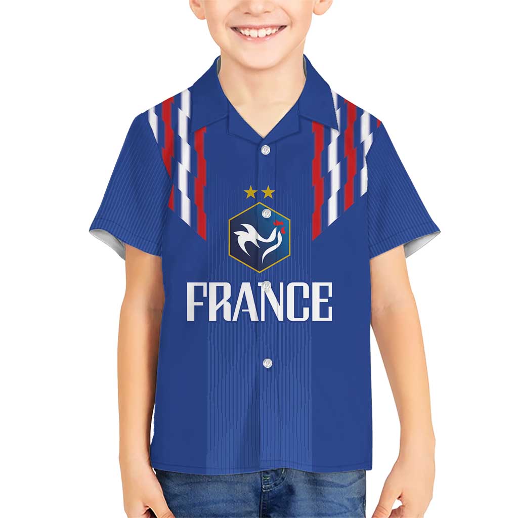 France Football 2024 Go Champion Kid Hawaiian Shirt - Wonder Print Shop