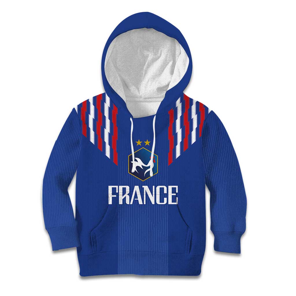 France Football 2024 Go Champion Kid Hoodie - Wonder Print Shop