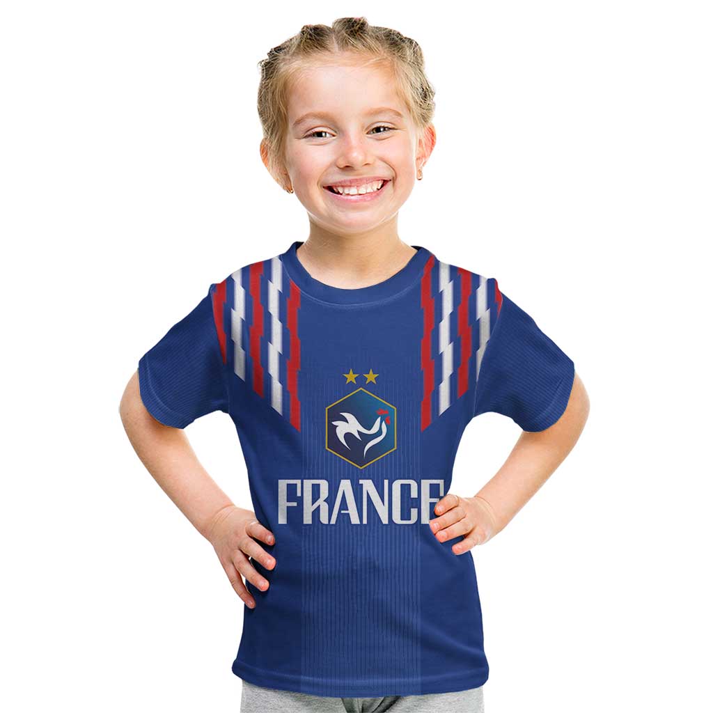 France Football 2024 Go Champion Kid T Shirt - Wonder Print Shop