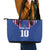 France Football 2024 Go Champion Leather Tote Bag - Wonder Print Shop