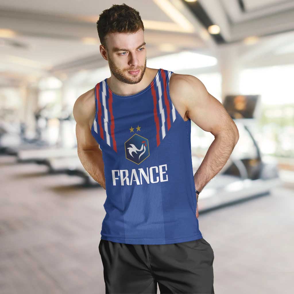 France Football 2024 Go Champion Men Tank Top - Wonder Print Shop