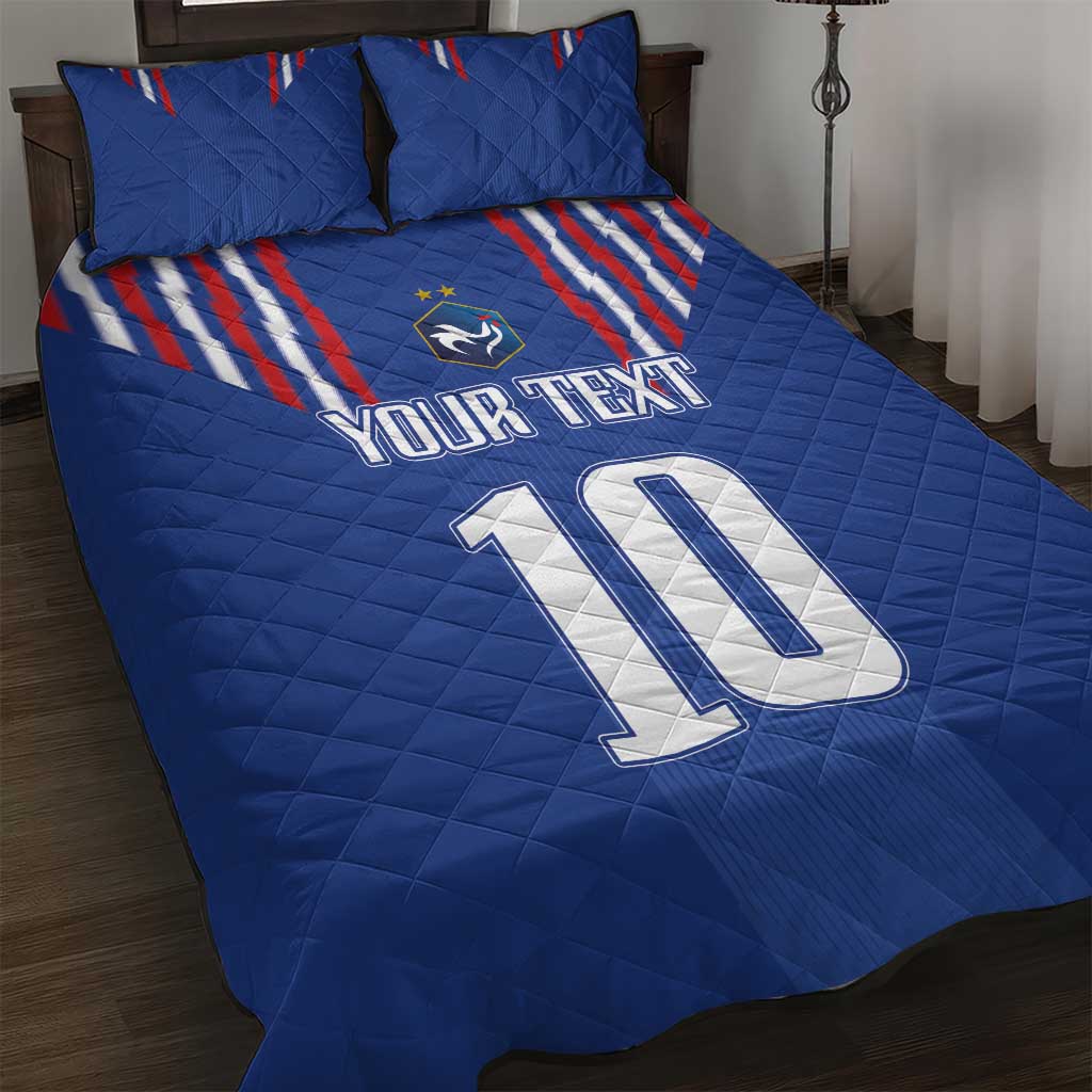 France Football 2024 Go Champion Quilt Bed Set - Wonder Print Shop