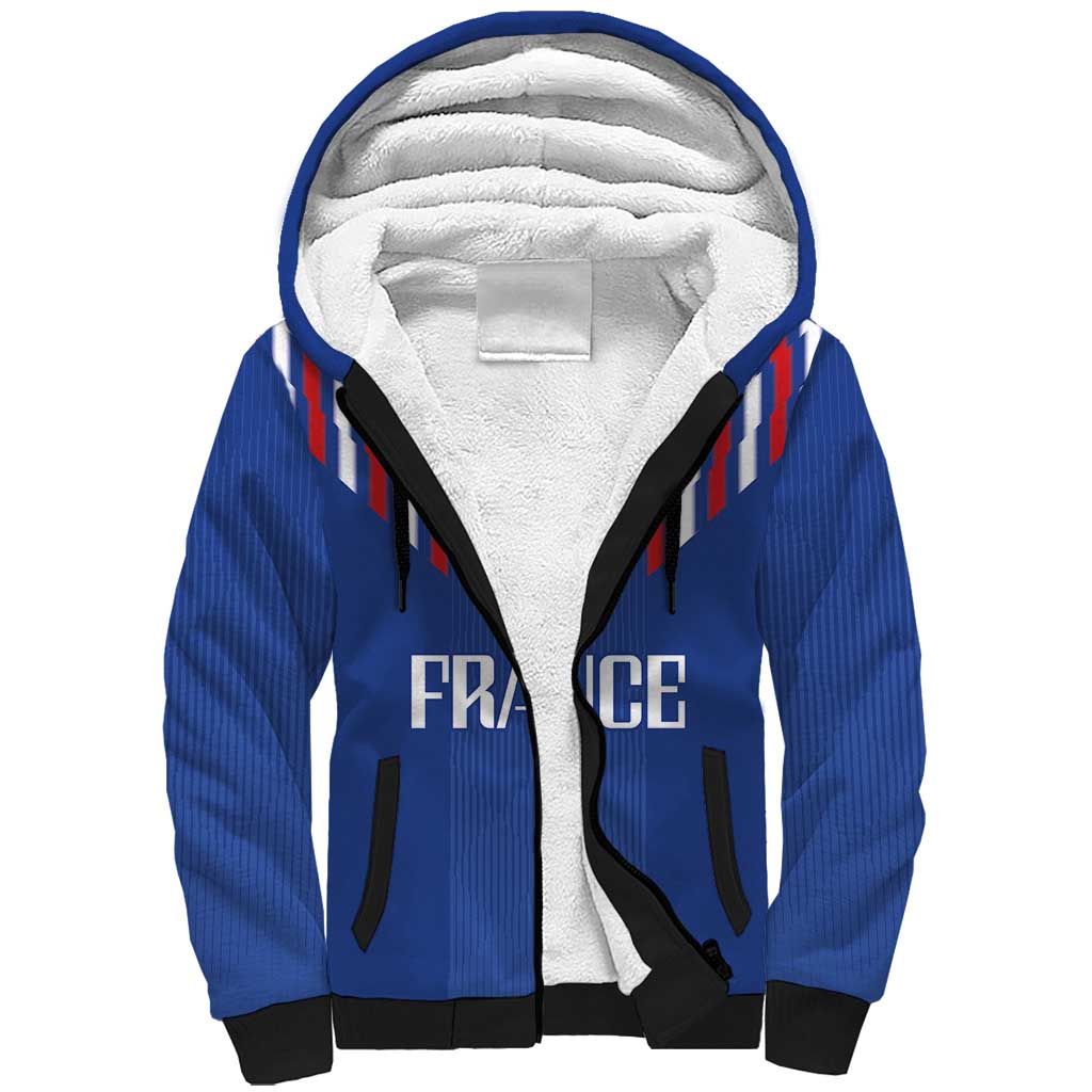 France Football 2024 Go Champion Sherpa Hoodie - Wonder Print Shop