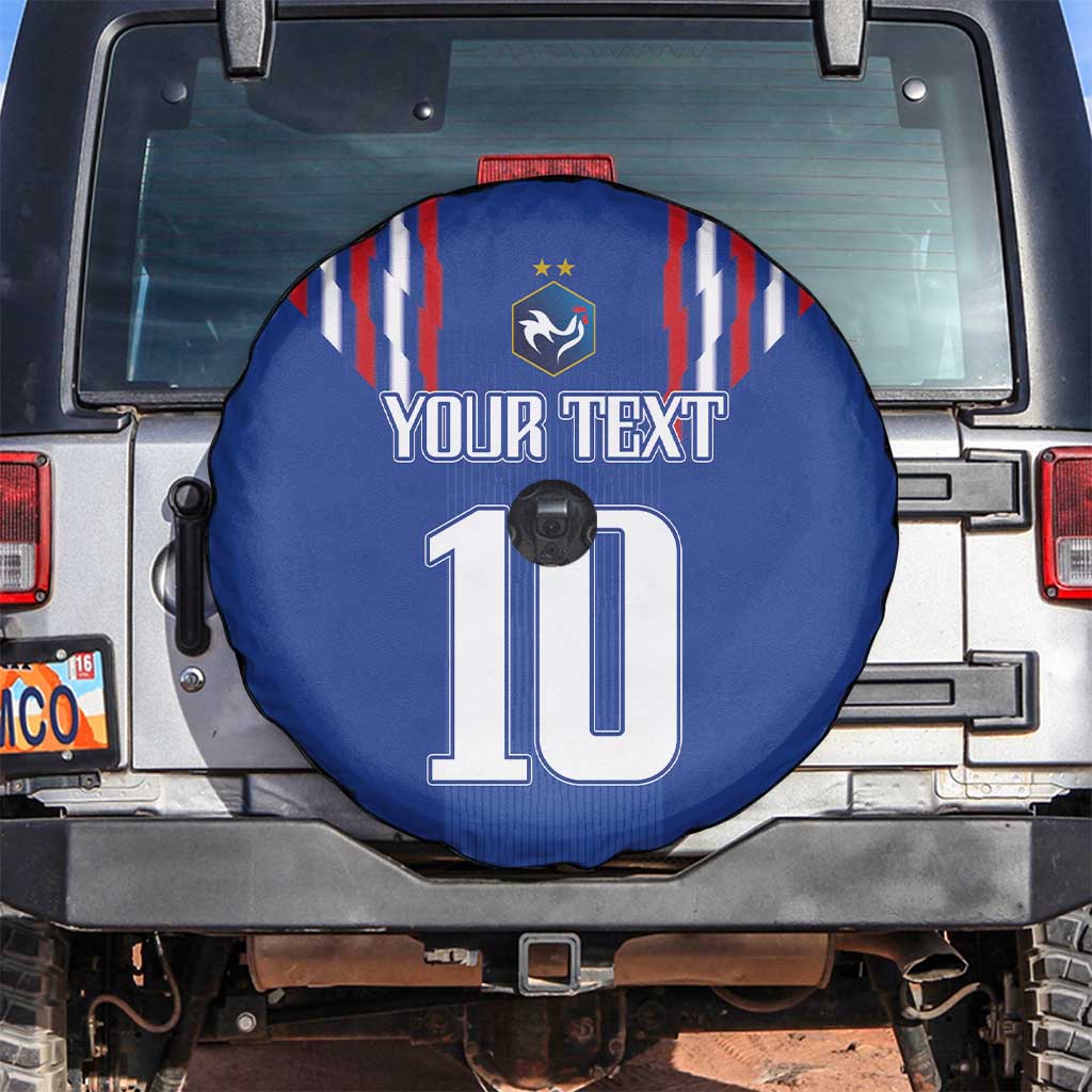 France Football 2024 Go Champion Spare Tire Cover - Wonder Print Shop