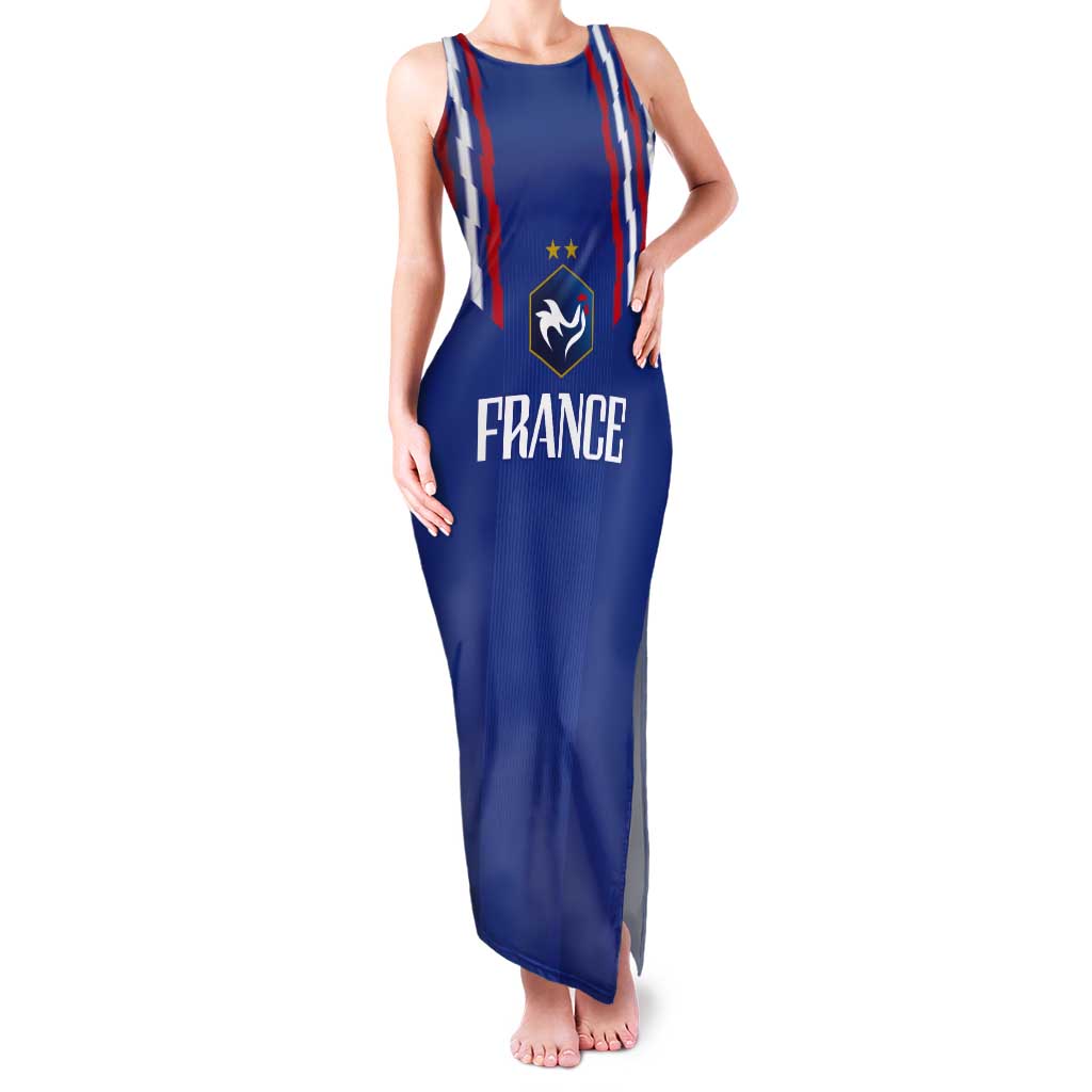 France Football 2024 Go Champion Tank Maxi Dress - Wonder Print Shop