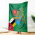 Dominica Independence Day Blanket Imperial Amazon With National Flag and Map