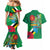 Dominica Independence Day Couples Matching Mermaid Dress and Hawaiian Shirt Imperial Amazon With National Flag and Map - Wonder Print Shop