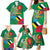 Dominica Independence Day Family Matching Mermaid Dress and Hawaiian Shirt Imperial Amazon With National Flag and Map - Wonder Print Shop