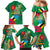 Dominica Independence Day Family Matching Mermaid Dress and Hawaiian Shirt Imperial Amazon With National Flag and Map - Wonder Print Shop