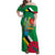 Dominica Independence Day Family Matching Off Shoulder Maxi Dress and Hawaiian Shirt Imperial Amazon With National Flag and Map - Wonder Print Shop